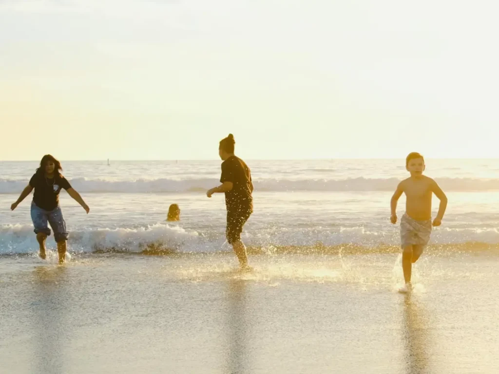 Family at Beach