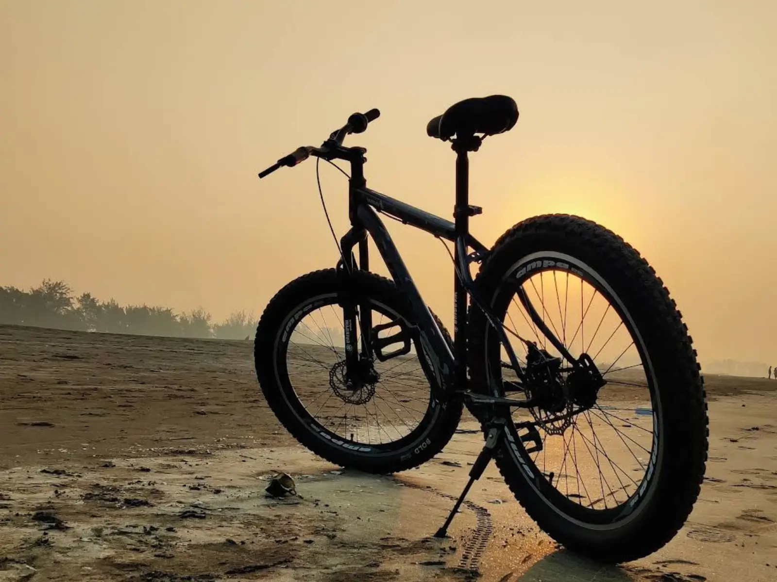 Parking at Bena Beach Trek Maharashtra