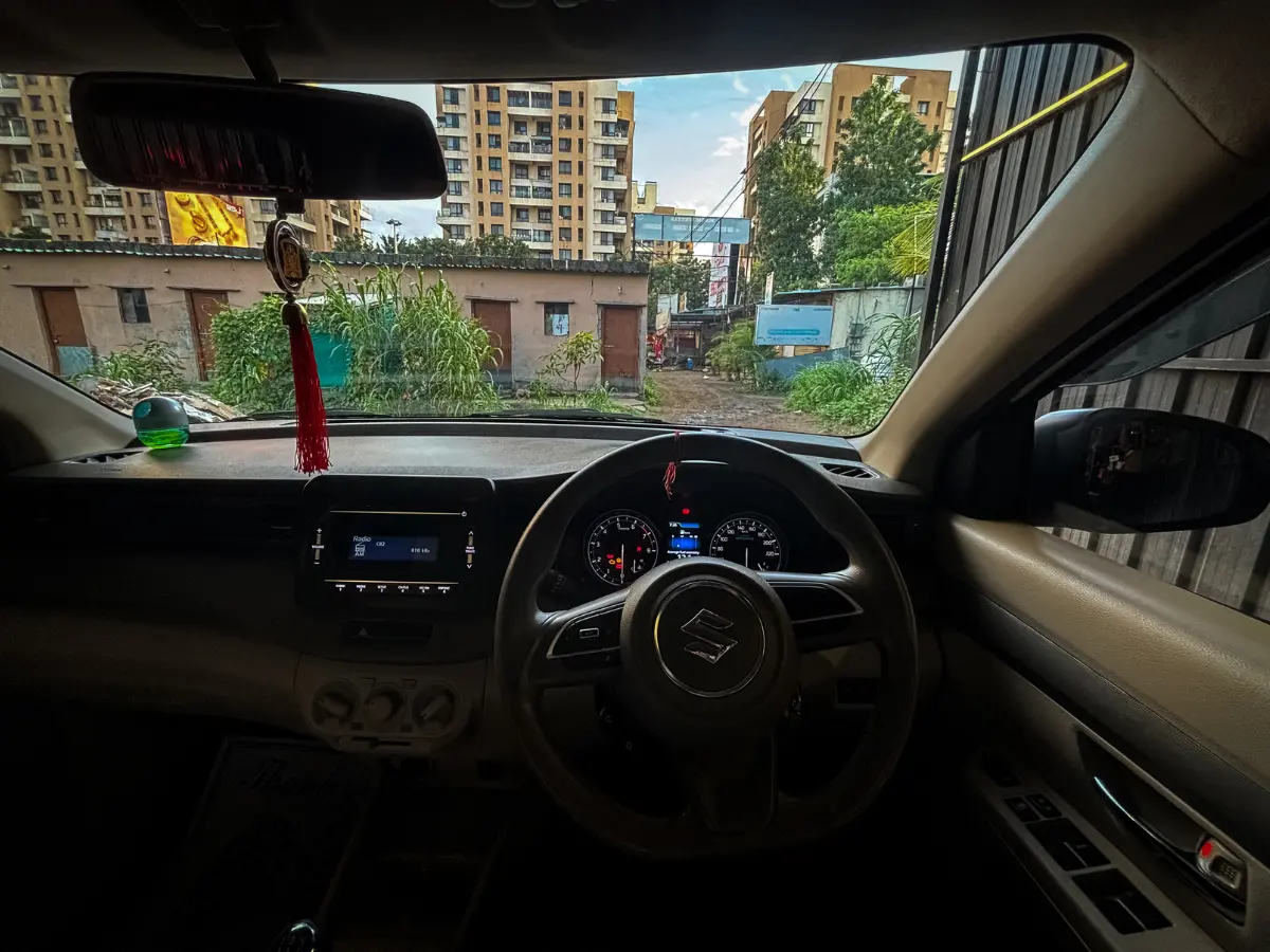 Hired a self driving car from Zoomcar for Savlya Ghat Trip