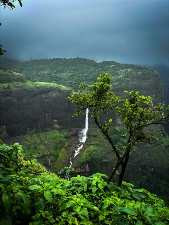 Ring Waterfall View on Savlya Ghat Trail