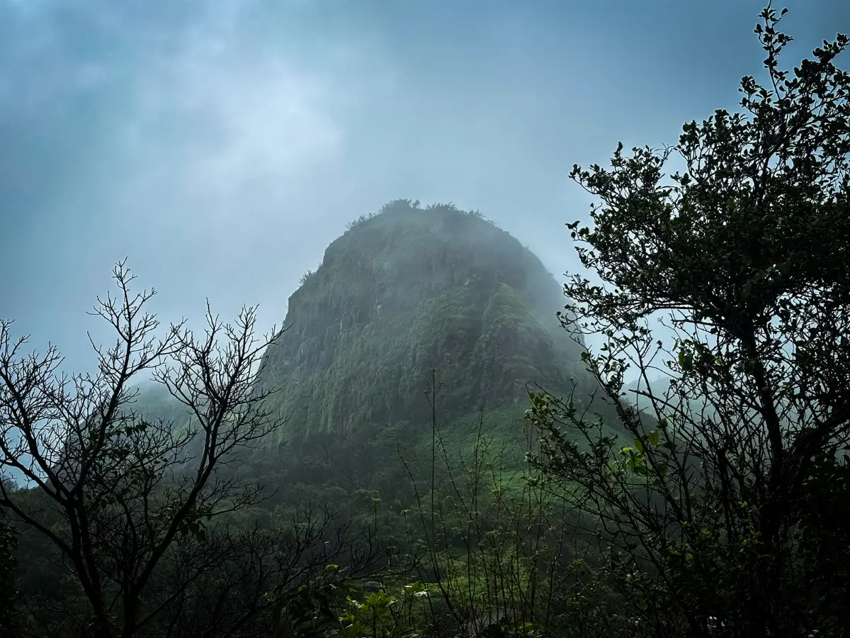 Sahyadri Range at Starting Point of Savlya Ghat Trail